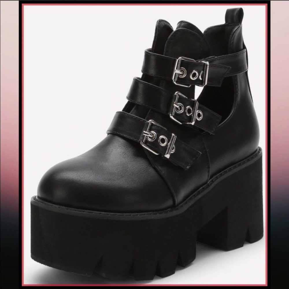 Chunky Platform Booties